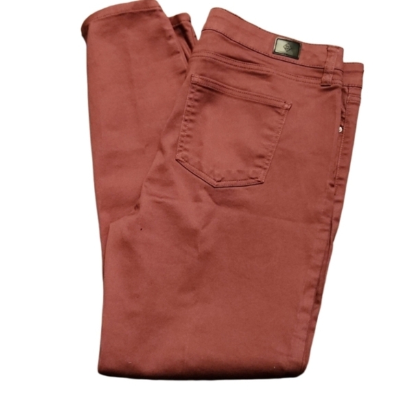 Truth & Therory Jeans size 16 deep rose mauve blush - Picture 1 of 10